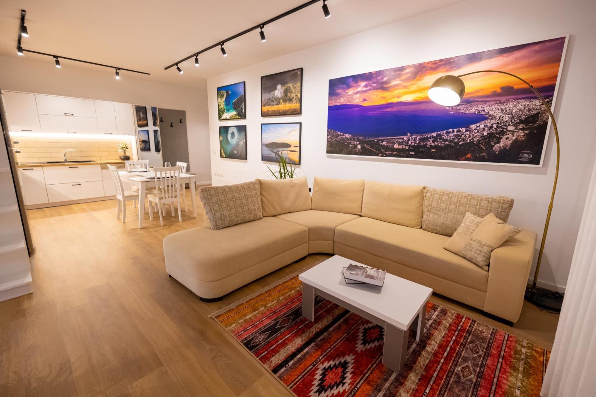 Victoria Lungomare Apartment Vlorë Buitenkant foto